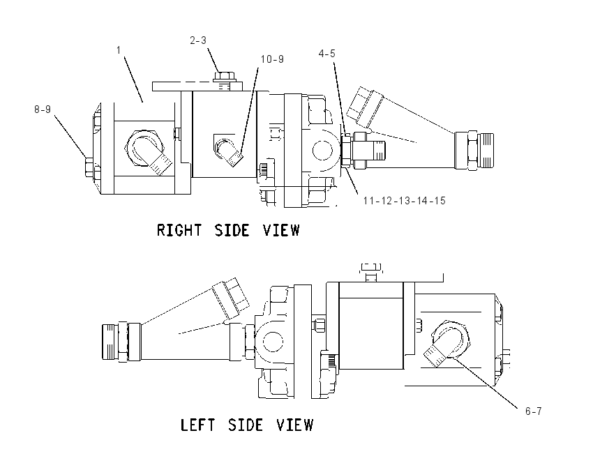 MOUNTING GP-PUMP & MOTOR 1312317 CAT