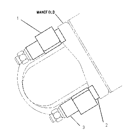 FASTENER GP-MANIFOLD SHIELD 7W0405 CAT