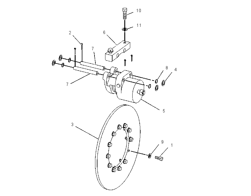BRAKE GP-ROTOR 1313741 CAT
