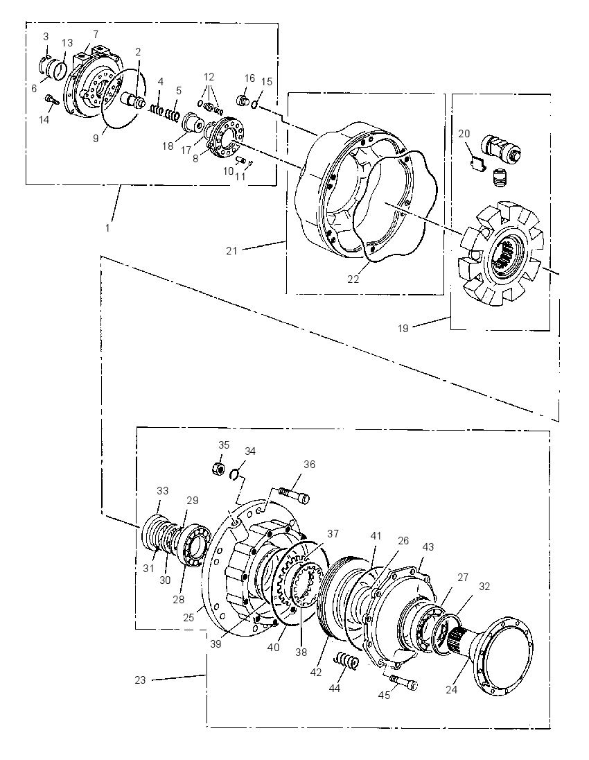MOTOR GP-HYDRAULIC 0832077 CAT