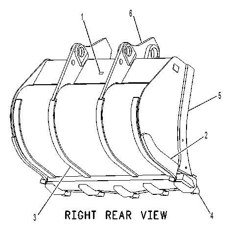 BUCKET AS-MASS EXCAVATOR 1391157 CAT