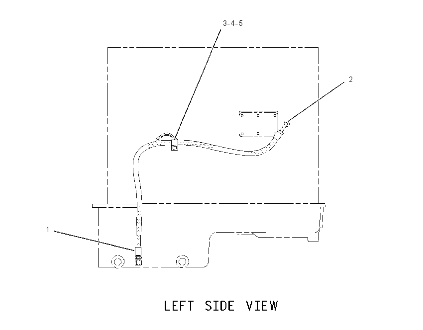 LINES GP-COOLANT DRAIN 1424039 CAT