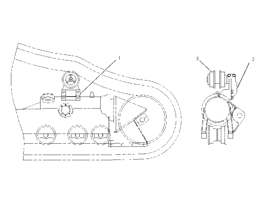 ROLLER AR-TRACK CARRIER 1Z0967 CAT