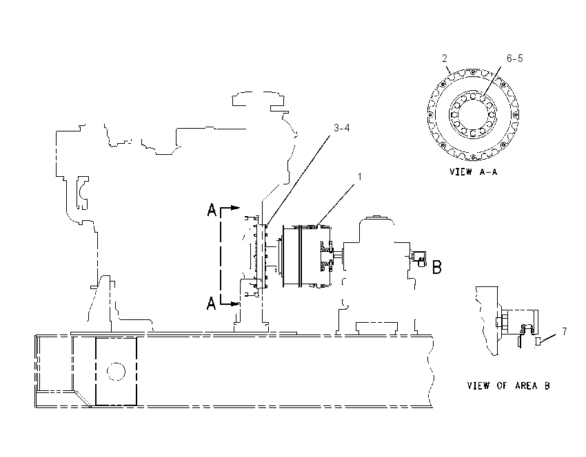 CLUTCH & MOUNTING GP 1395604 CAT