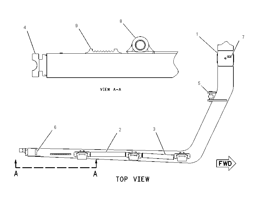 C-FRAME AS 4Z9444 CAT