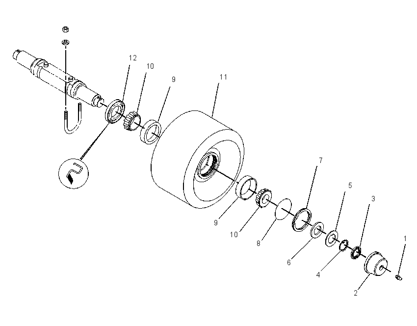 MIDROLLER GP 1371242 CAT