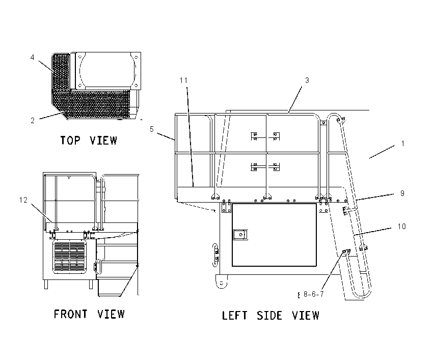 RISER GP-CAB 1410357 CAT