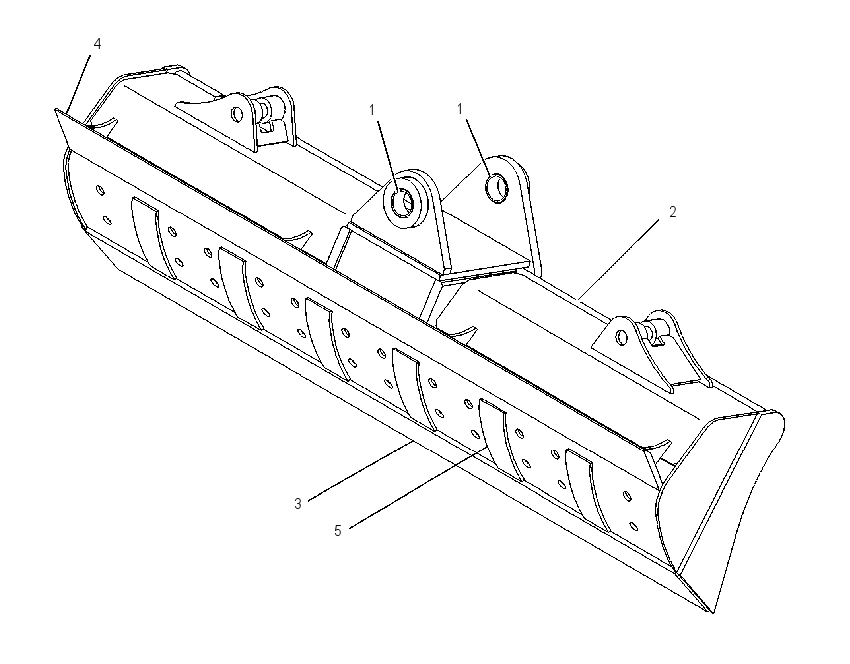 BUCKET & BEARING AS 1321266 CAT