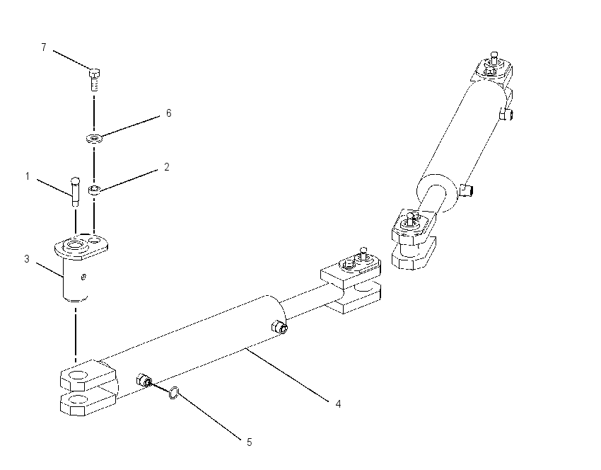 CYLINDER & MTG GP-CONVEYOR 1313478 CAT