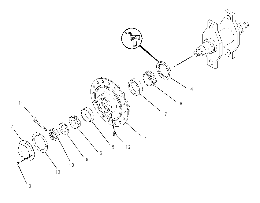 HUB AS 1029280 CAT