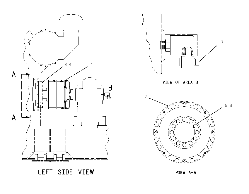 CLUTCH & MOUNTING GP 1395637 CAT