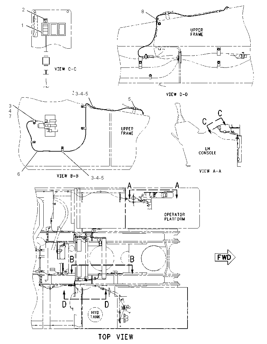 WIRING GP-HEAVY LIFT 1211144 CAT