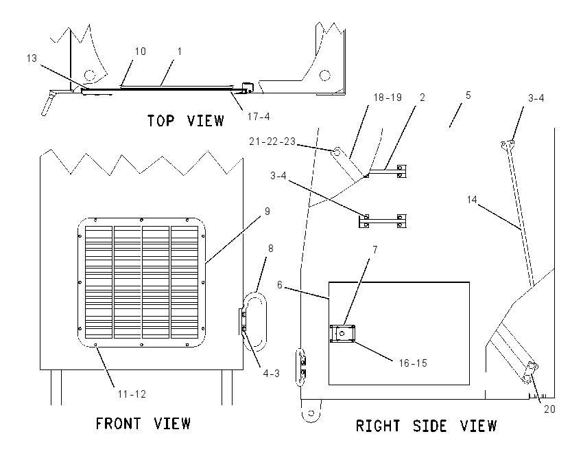 RISER GP-CAB 1447098 CAT