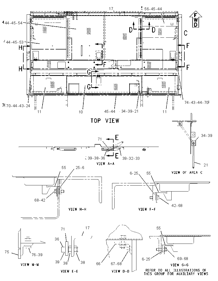 COVER GP-ENGINE & PLATFORM 1420335 CAT