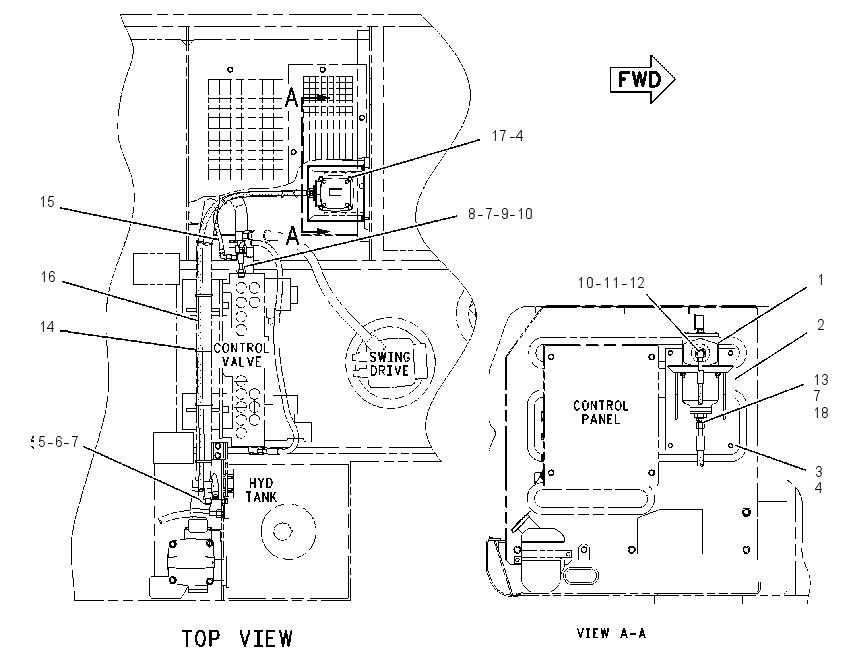 FILTER & LINES GP-HYDRAULIC 1426792 CAT