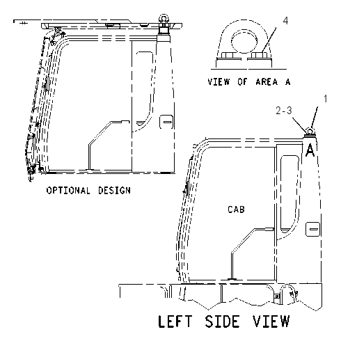 BRACKET GP-LIFTING 1453320 CAT