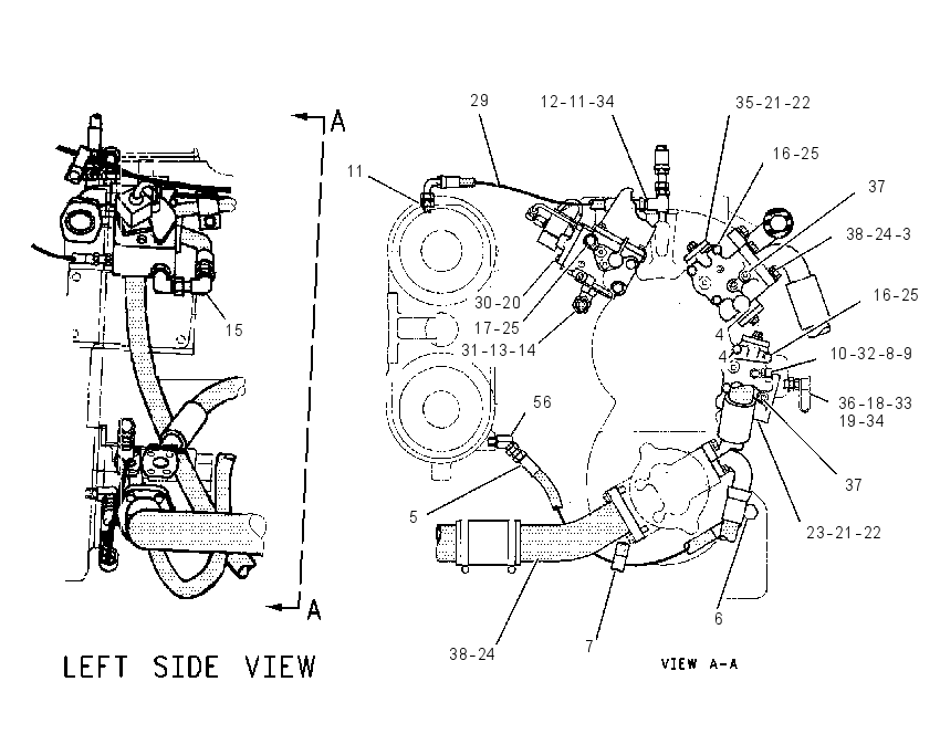 FILTER & LINES GP-TORQUE CONV 1425665 CAT