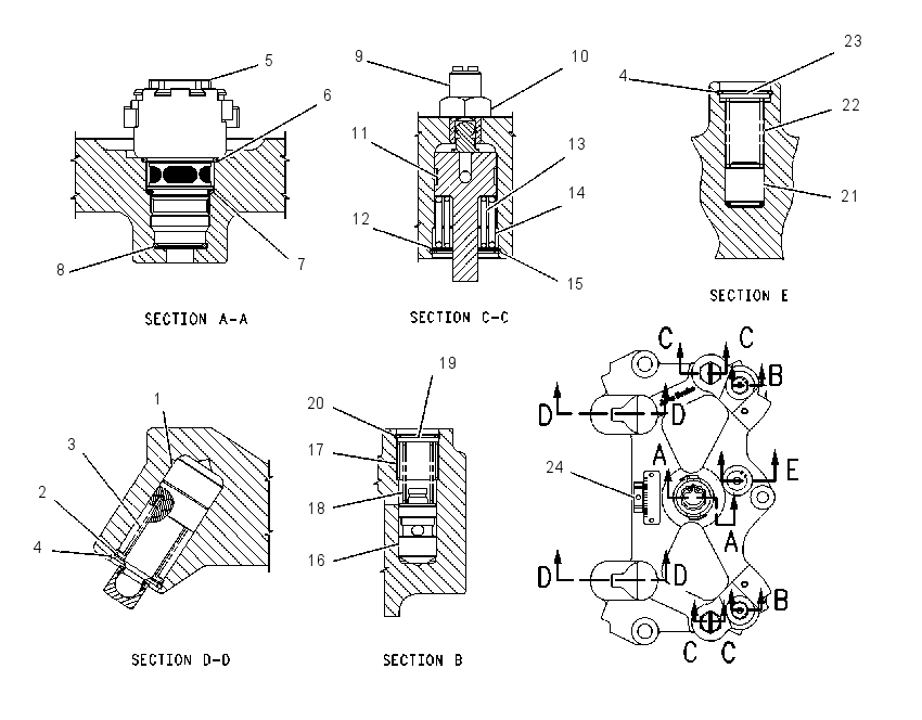 HOUSING GP-ENGINE BRAKE 1333531 CAT