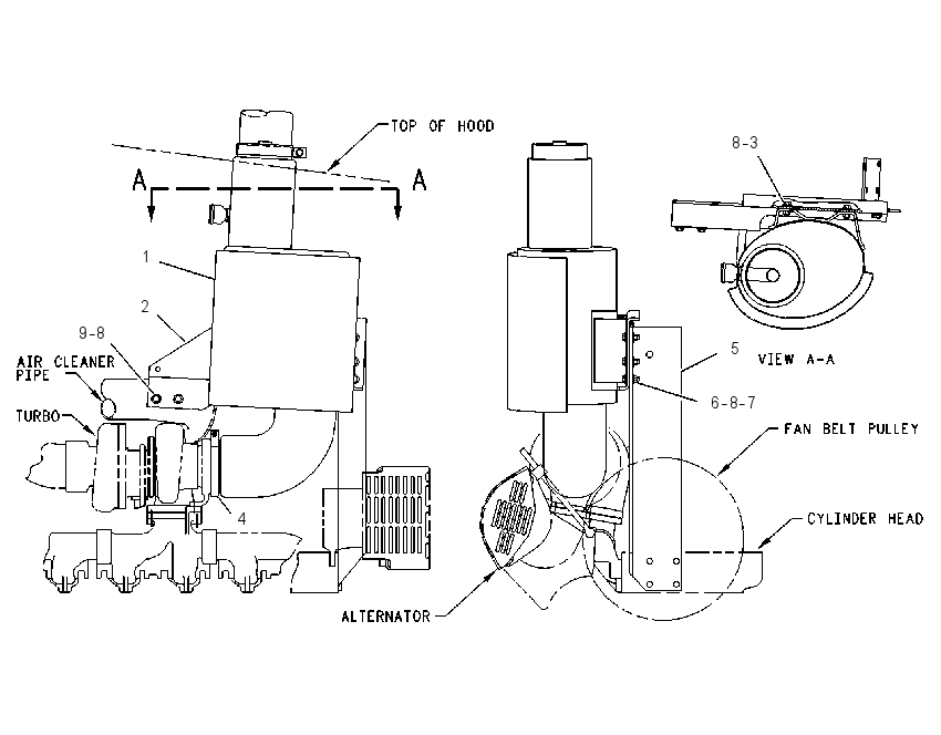 Глушитель 8Q1773 CAT