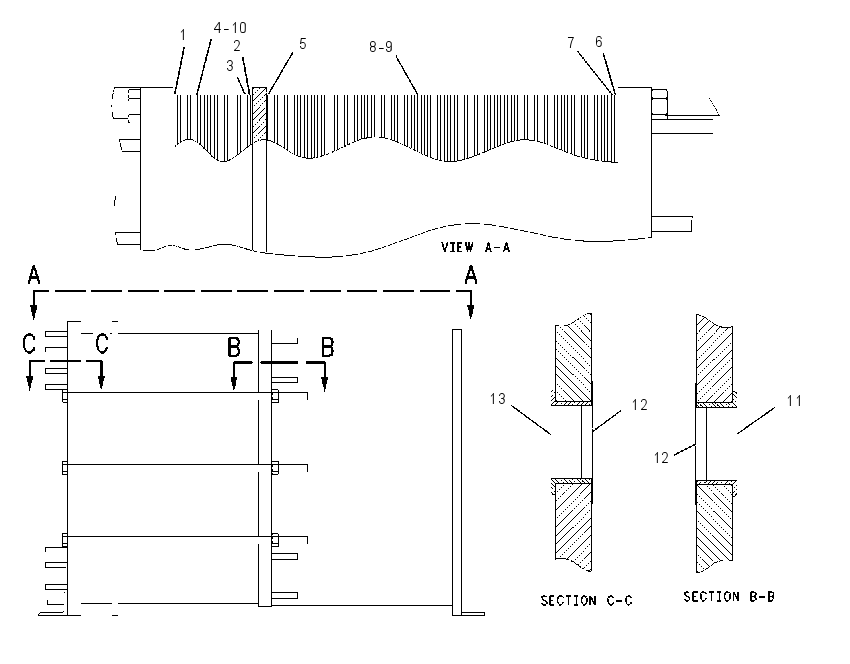 HEAT EXCHANGER 1447522 CAT