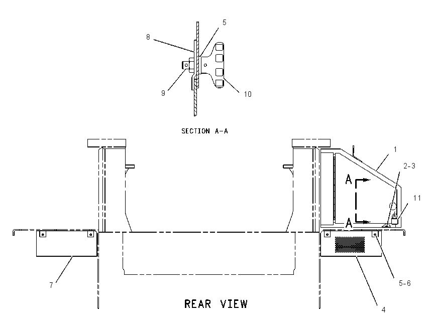 ENCLOSURE GP-FENDER 1263293 CAT