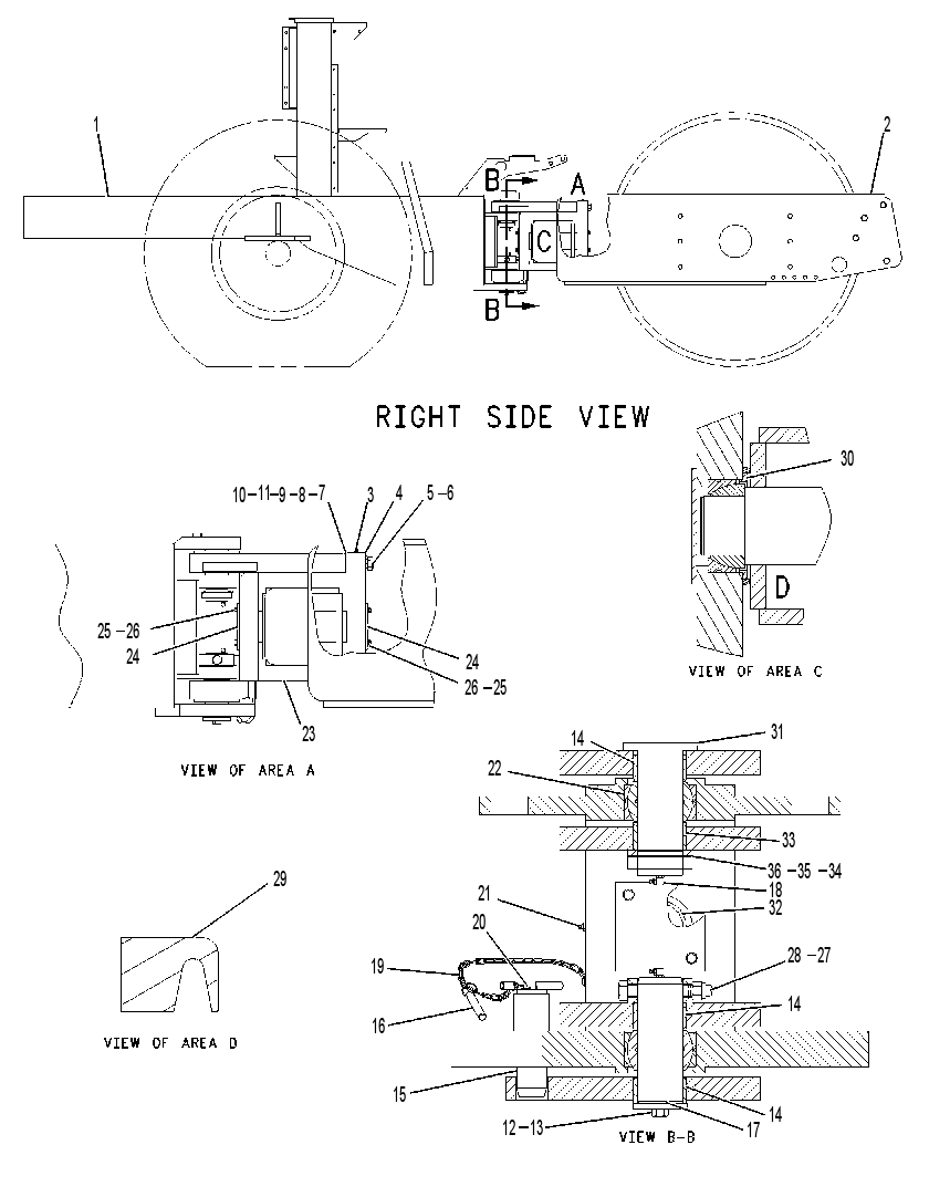 FRAME GP-MAIN 1426935 CAT