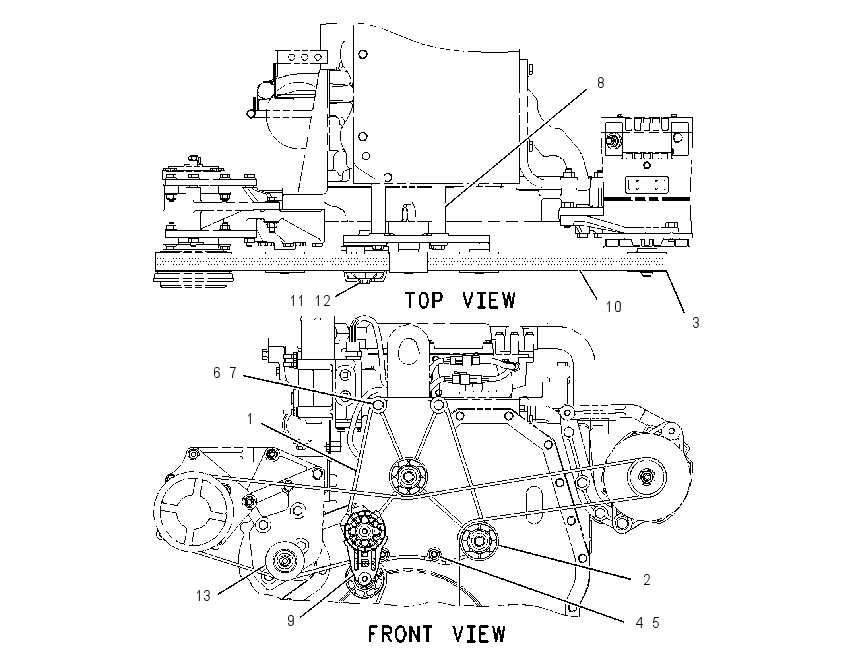 PULLEY GP-REF COMPRESSOR & ALT 1416158 CAT