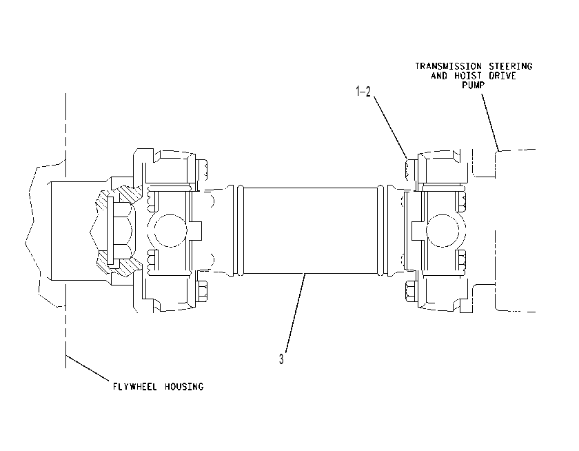 SHAFT GP-PUMP DRIVE 1425643 CAT
