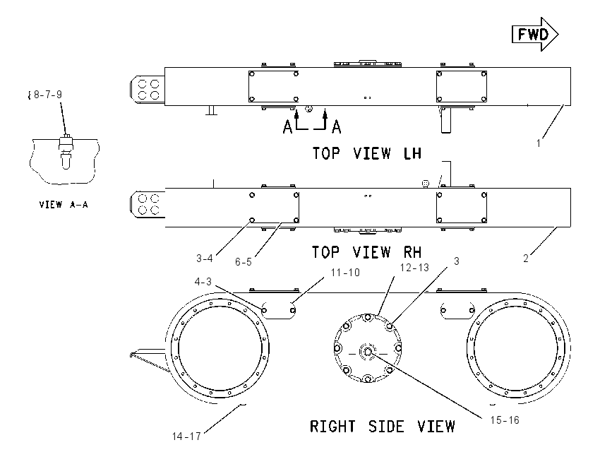 TANDEM & COVER GP 8X5470 CAT