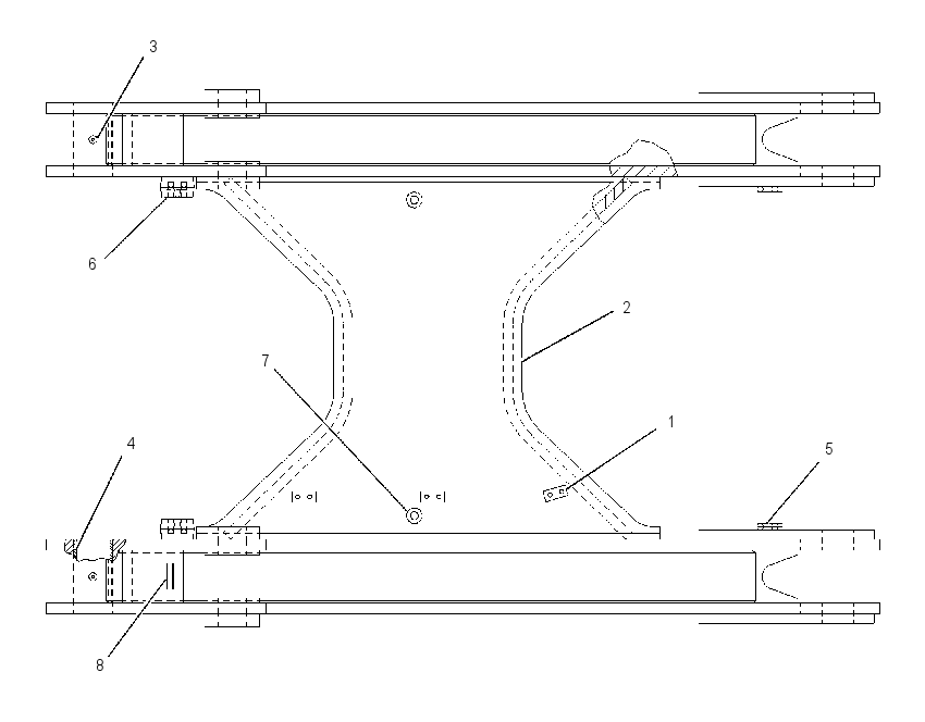 FRAME & BEARING AS 1352917 CAT