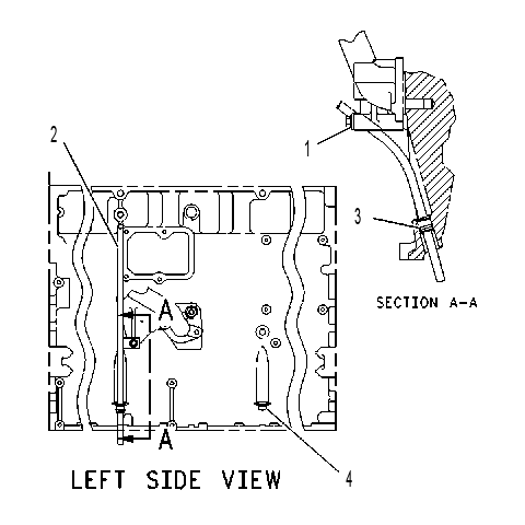 GUIDE GP-OIL LEVEL GAUGE 1456051 CAT
