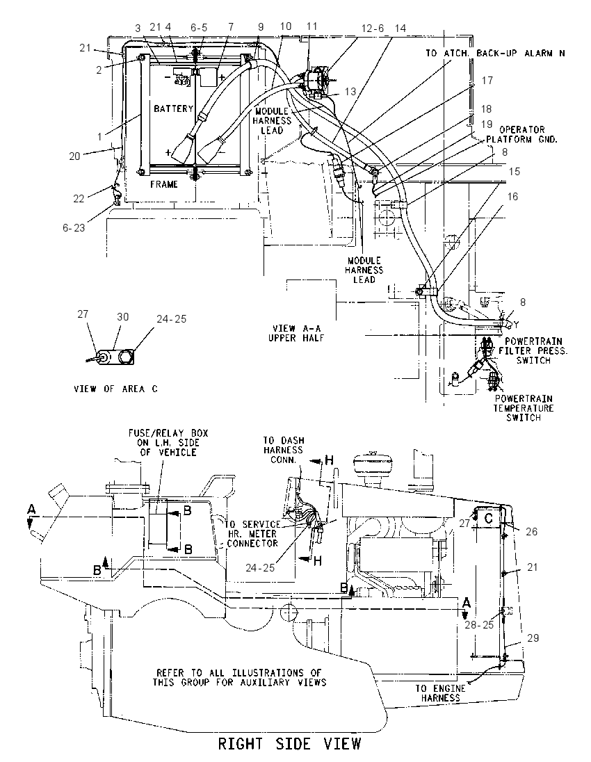 Аккумулятор с проводкой 8G4475 CAT