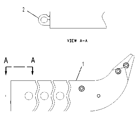 SHANK AS-RIPPER 4Z9196 CAT