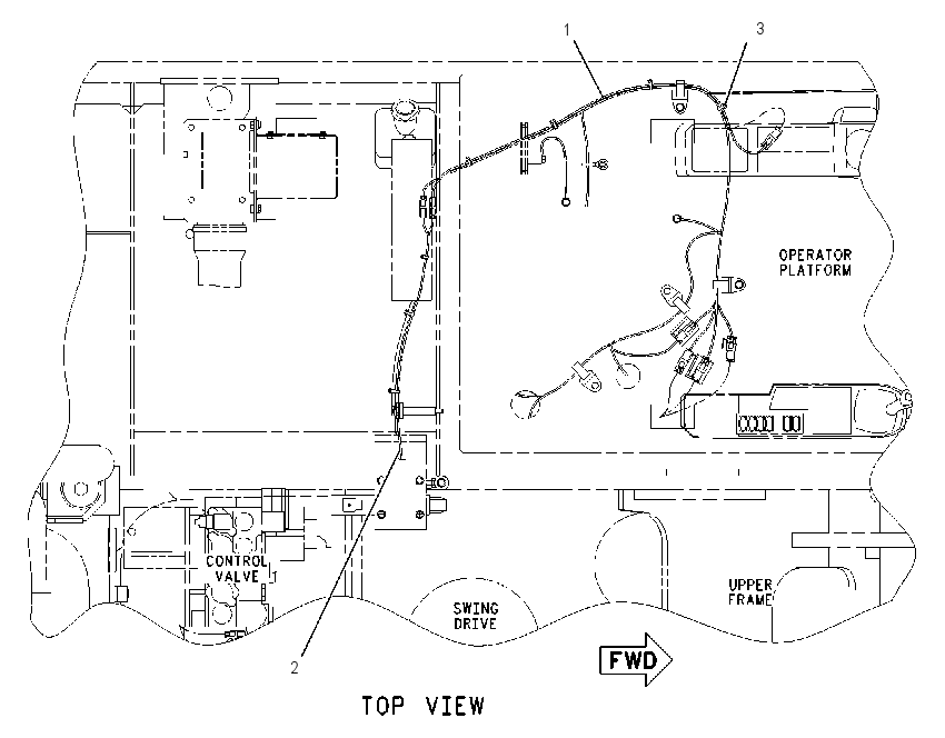 WIRING GP-AUXILIARY CONTROL 1430707 CAT