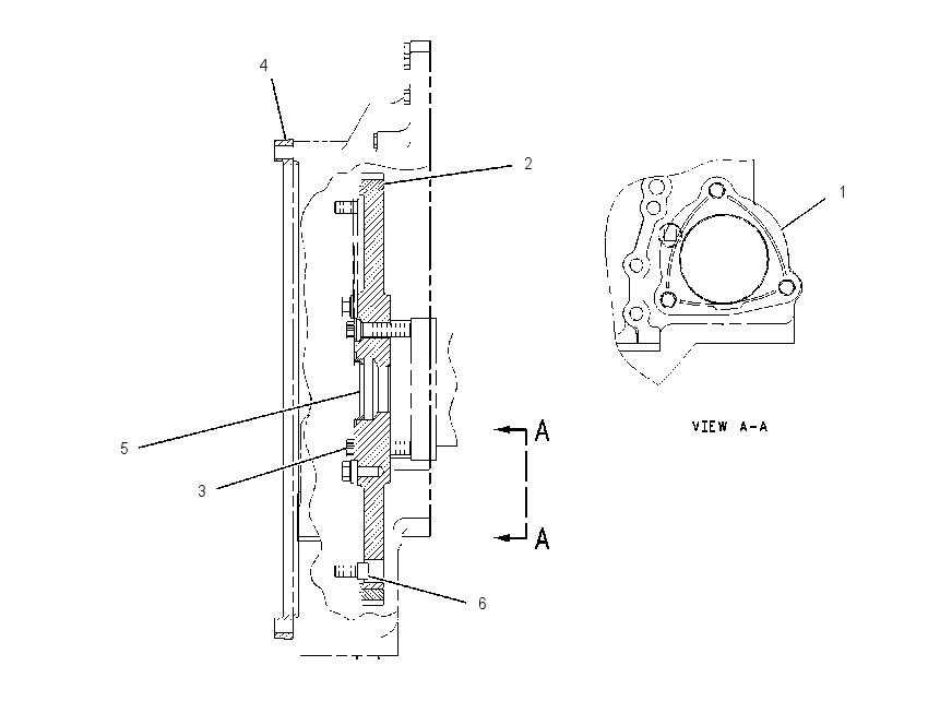 ADAPTER GP-FLYWHEEL 1488808 CAT