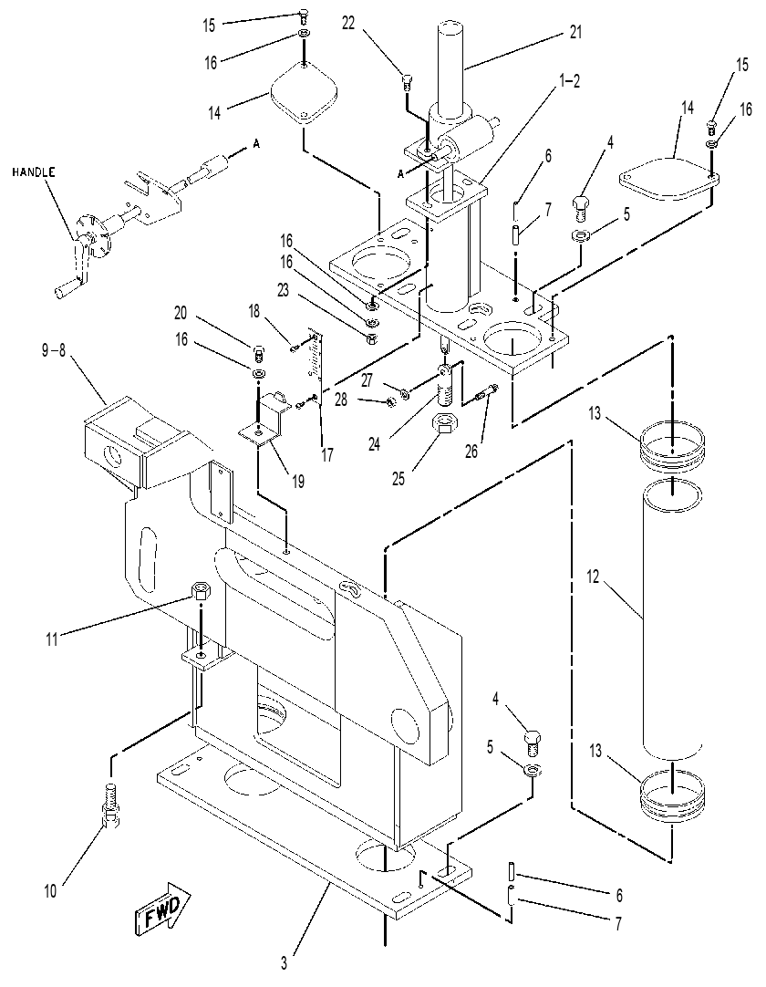 ADJUSTER GP-HEIGHT 8I0257 CAT