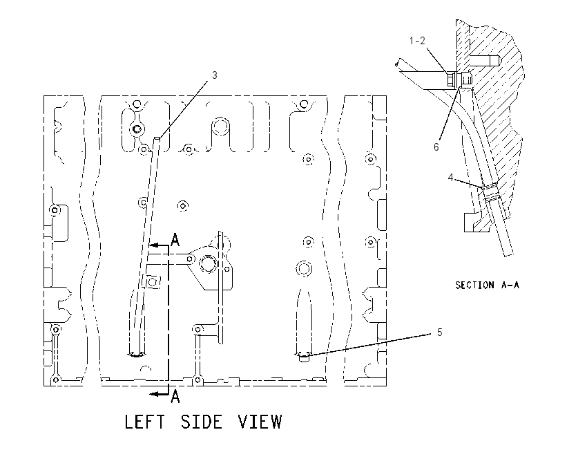 GUIDE GP-OIL LEVEL GAUGE 1501796 CAT