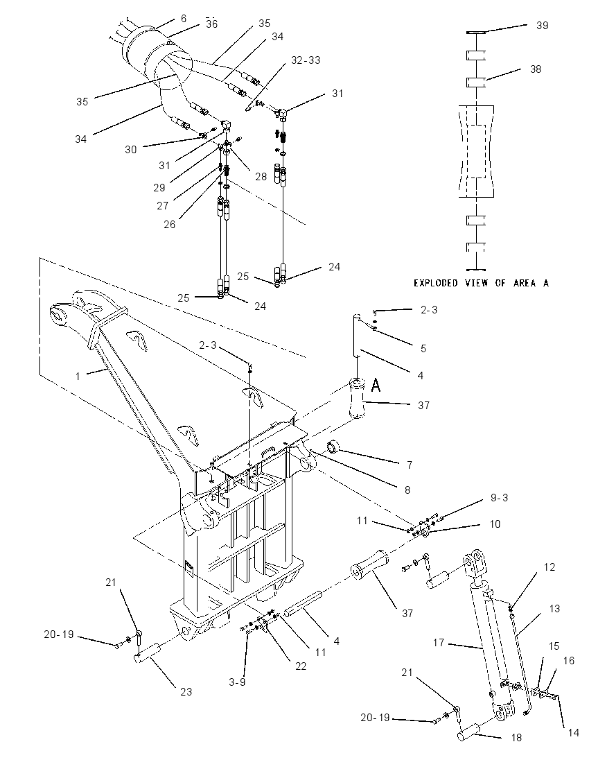 FRAME GP-GRAPPLE 1469530 CAT