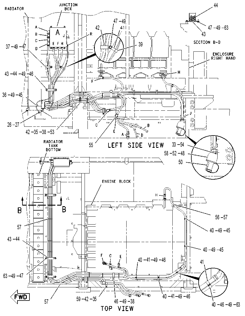 WIRING GP-COLD WEATHER 1379587 CAT