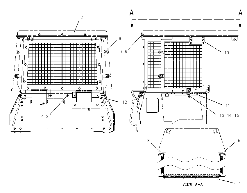 Защитная сетка 9N4873 CAT