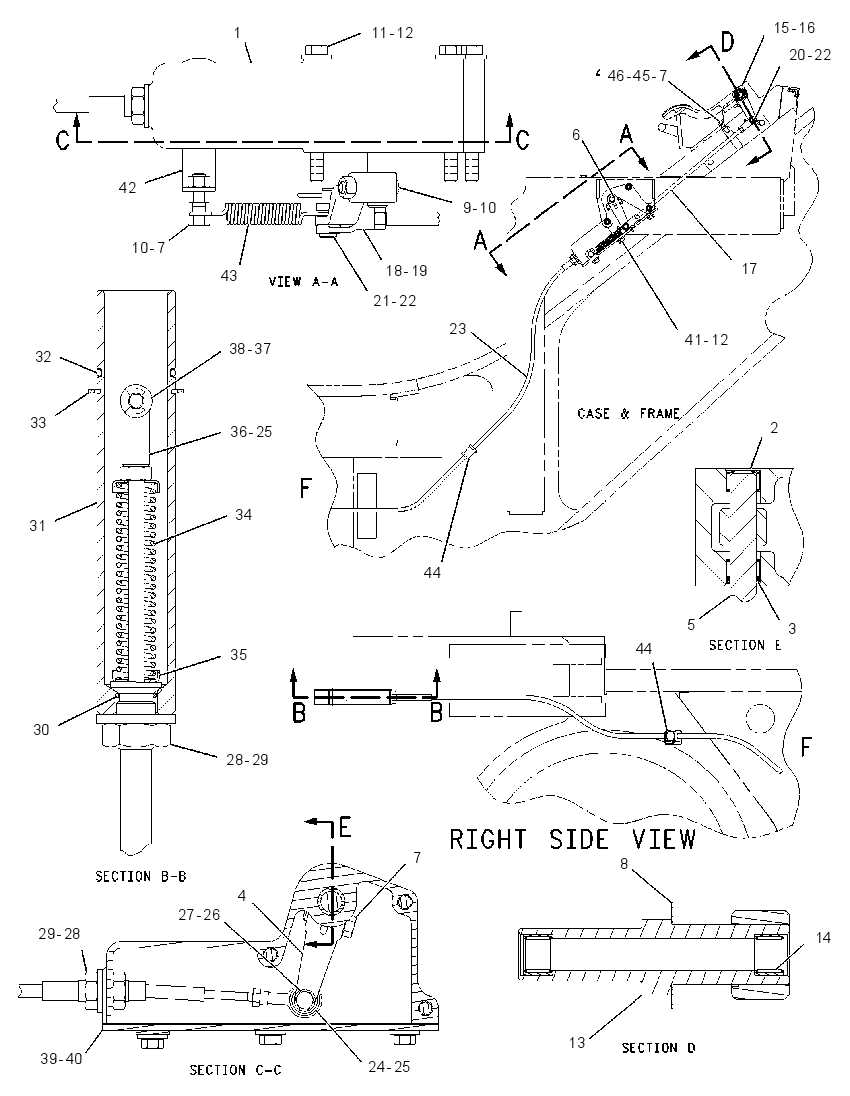 CONTROL GP-CLUTCH 8X4005 CAT