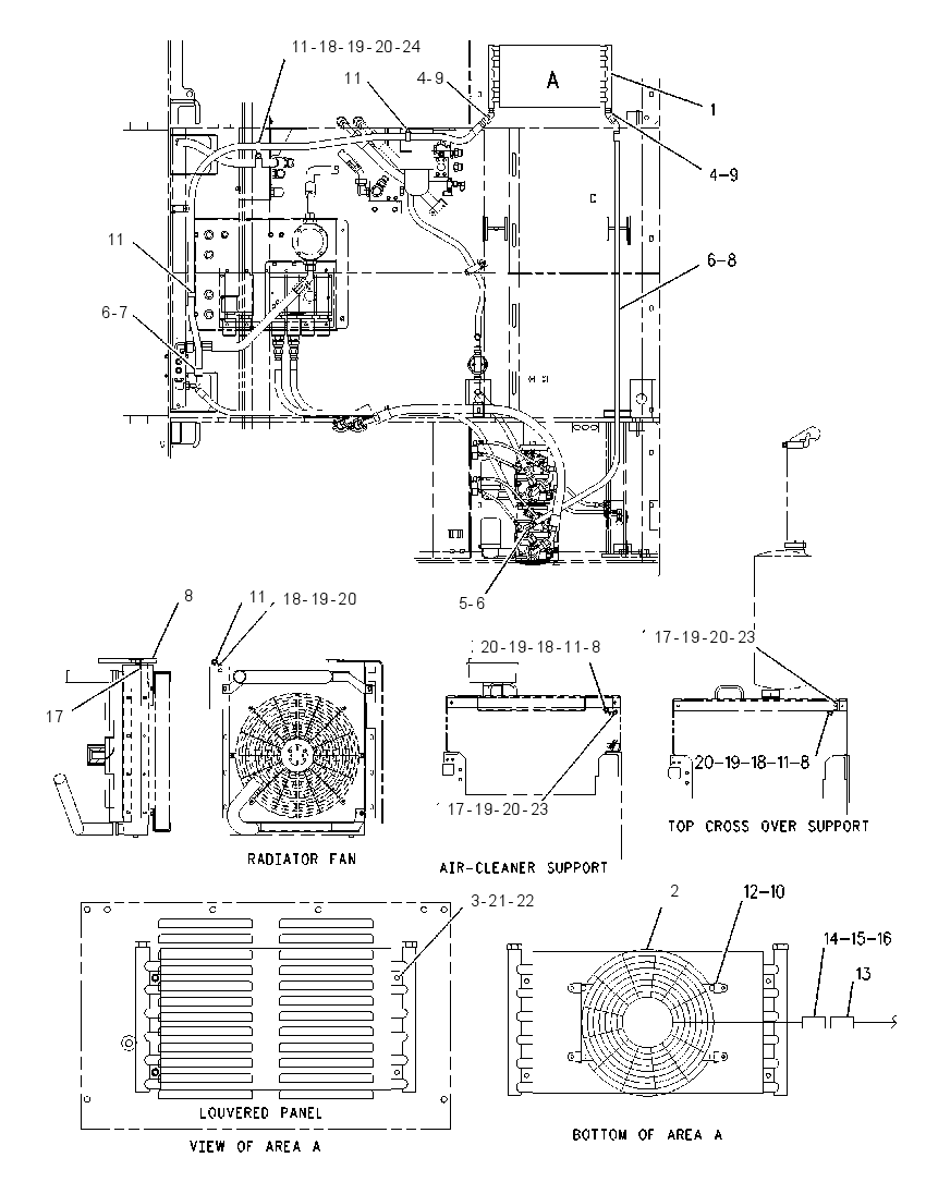 KIT-HIGH AMBIENT TEMP COOLING 1455224 CAT