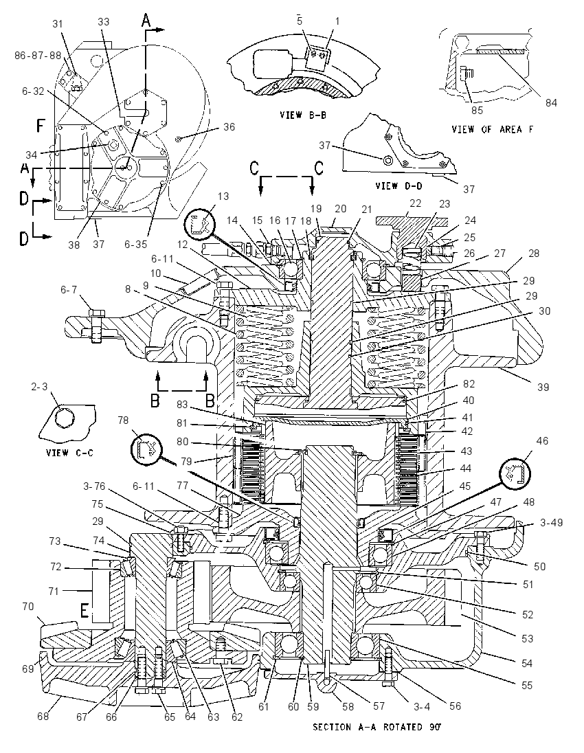 WINCH GP-SKIDDER 9U9731 CAT