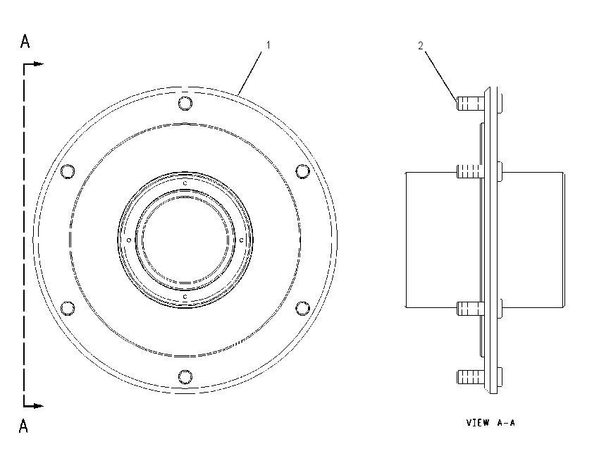 HUB GP-WHEEL 1375763 CAT