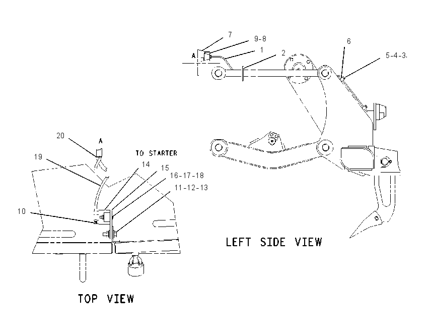 WIRING GP-TOWING PLUG 3Q9236 CAT