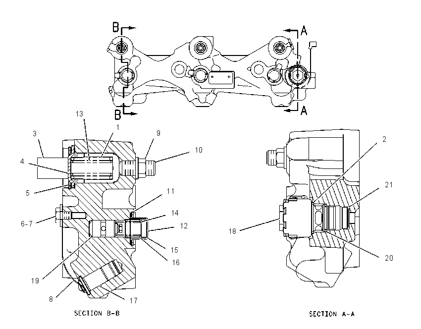 HOUSING GP-ENGINE BRAKE 1436612 CAT