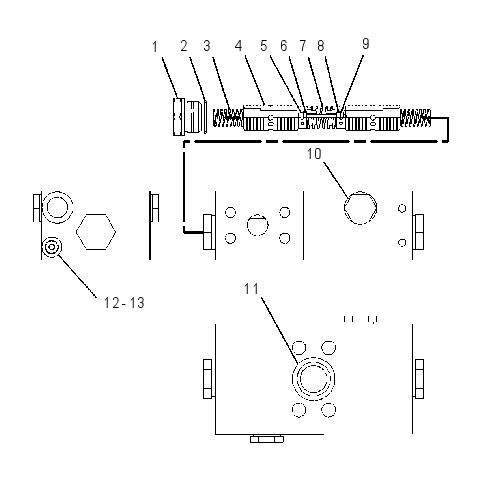 VALVE GP-FLOW DIVIDER 1437898 CAT