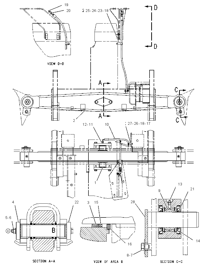 Балансир 1196913 CAT
