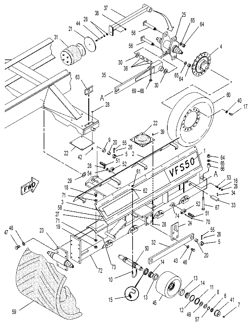 TRAILER GP 1029246 CAT