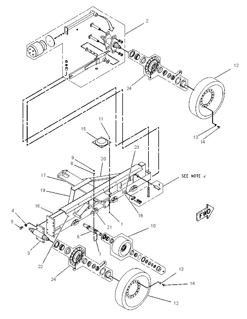 SUSPENSION GP-RH 1371132 CAT
